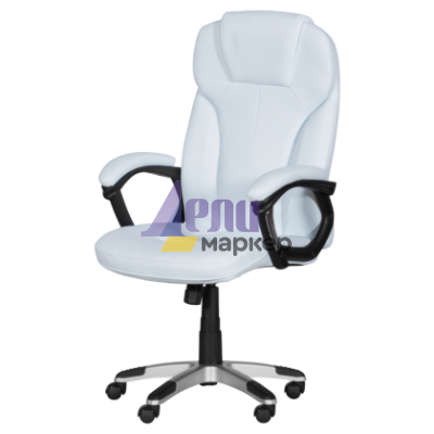 Президентски офис стол Carmen 6514 - бял