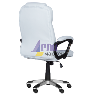 Президентски офис стол Carmen 6514 - бял