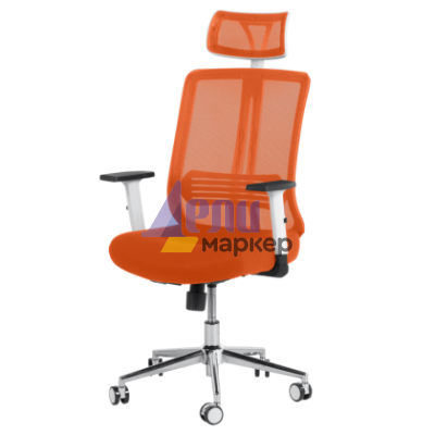 Президентски офис стол LORENA LUX - оранжев