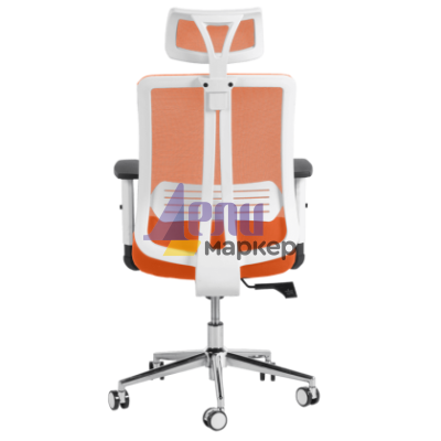 Президентски офис стол LORENA LUX - оранжев