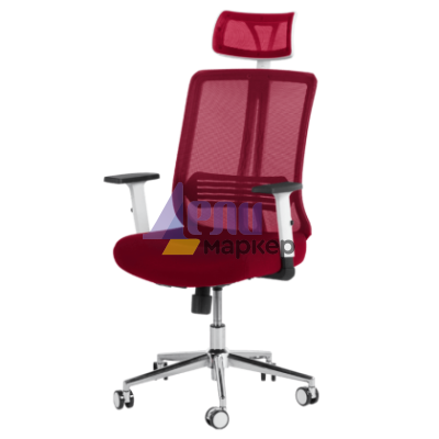 Президентски офис стол LORENA LUX - бордо