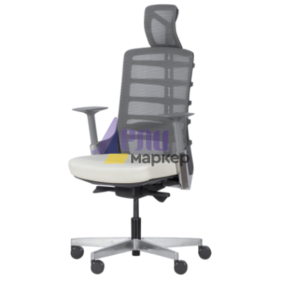 Ергономичен стол ALBERTO - бял