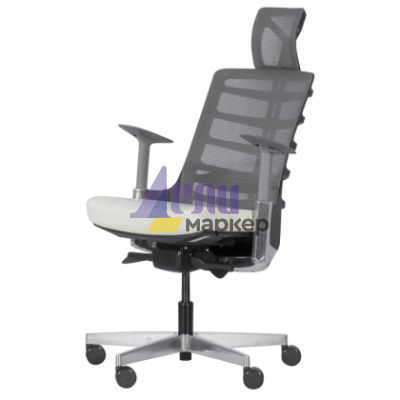 Ергономичен стол ALBERTO - бял