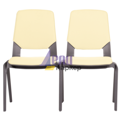 Посетителски стол LIMBER - светло жълт