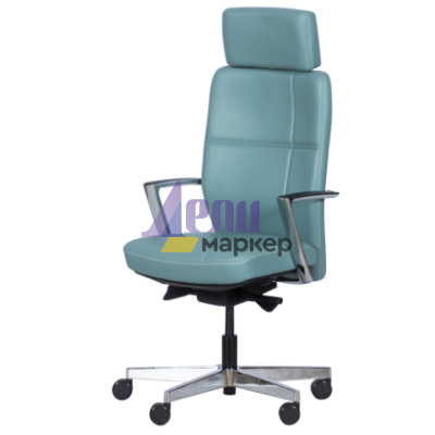 Ергономичен стол SAHARA - морско син LUX