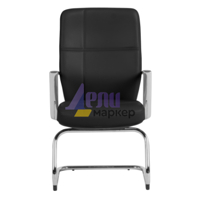 Посетителски стол SIENA - черен LUX