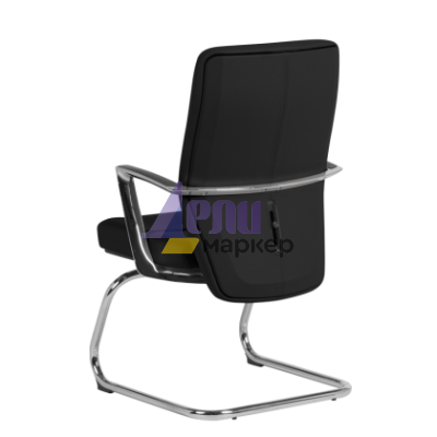 Посетителски стол SIENA - черен LUX