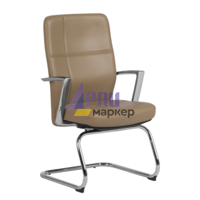 Посетителски стол SIENA - бежов LUX