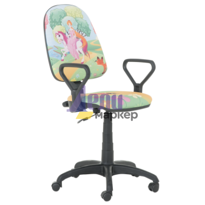 Детски стол Prestige с подлакътници - принцеси