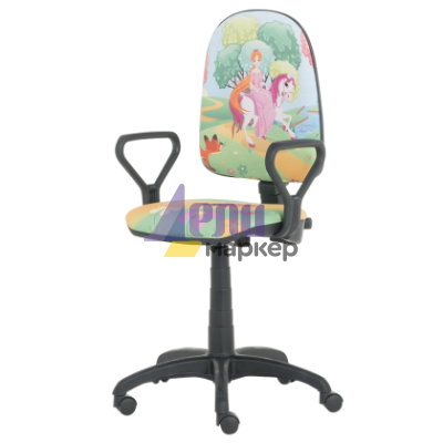 Детски стол Prestige с подлакътници - принцеси