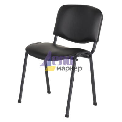 Посетителски стол Carmen 1131 LUX - черен