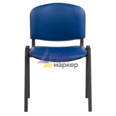 Посетителски стол Carmen 1131 LUX -  тъмносин