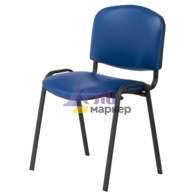 Посетителски стол Carmen 1131 LUX -  тъмносин