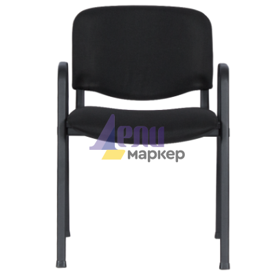 Посетителски стол Carmen 1137 LUX - черен