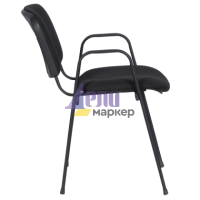 Посетителски стол Carmen 1137 LUX - черен