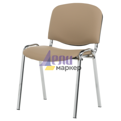 Посетителски стол Carmen 1135-1 LUX - бежов N