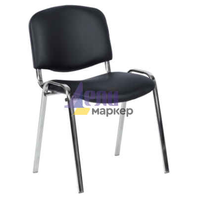 Посетителски стол Carmen 1135-1 LUX - черен N