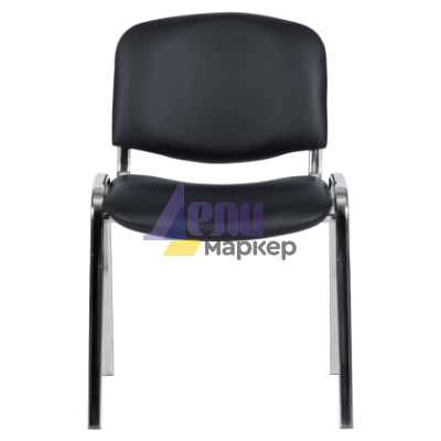 Посетителски стол Carmen 1135-1 LUX - черен N