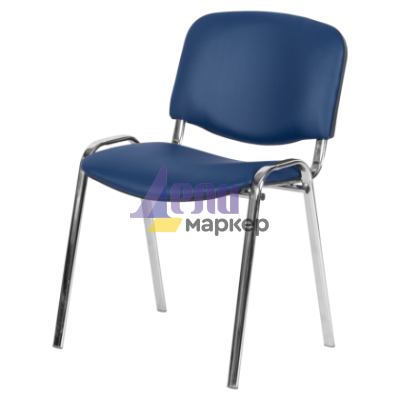 Посетителски стол Carmen 1135-1 LUX - тъмносин N