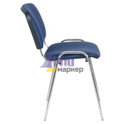 Посетителски стол Carmen 1135-1 LUX - тъмносин N
