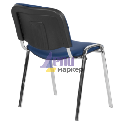 Посетителски стол Carmen 1135-1 LUX - тъмносин N