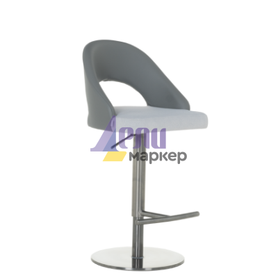 Бар стол KUTANA - светлосив BG