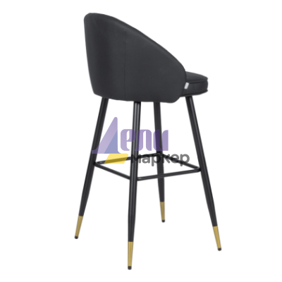 Бар стол 3089 - черен