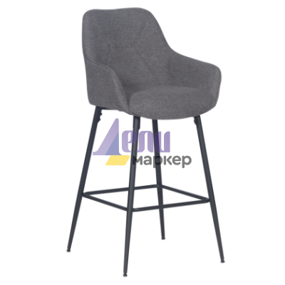 Бар стол MERTON - тъмносив CM