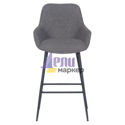 Бар стол MERTON - тъмносив CM