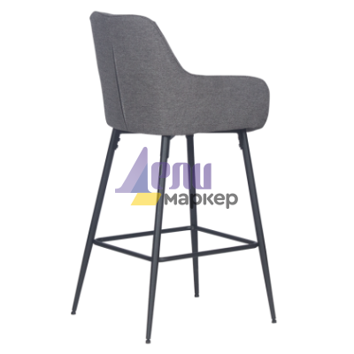 Бар стол MERTON - тъмносив CM