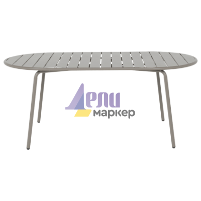 Метална градинска маса TARABA - капучино