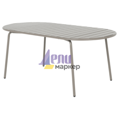 Метална градинска маса TARABA - капучино
