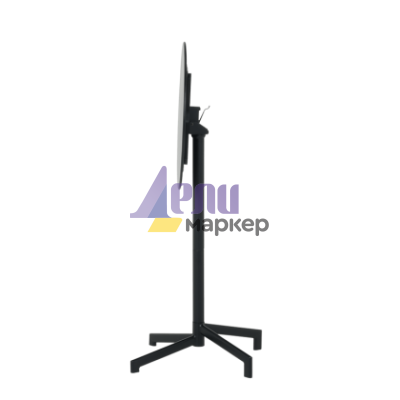 Сгъваема кетъринг бар маса BIDA - черна