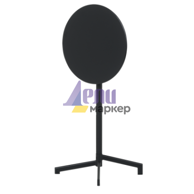 Сгъваема кетъринг бар маса BIDA - черна