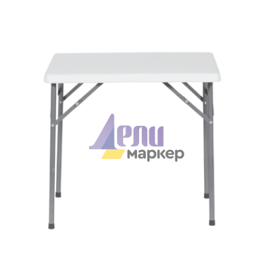 Сгъваемa кетъринг маса Carmen 9947 - бяла