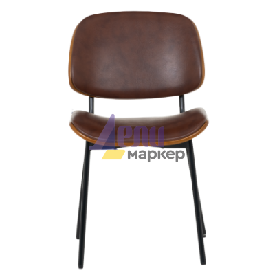 Посетителски стол Carmen 1180 - орех-искрящо кафяв