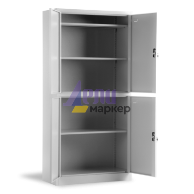 Метален шкаф Carmen CR-1246 KZ - сив