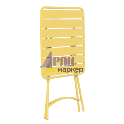 Сгъваема кетъринг маса OKENE - жълта