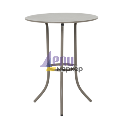 Метална градинска маса NIGER D 60 - капучино