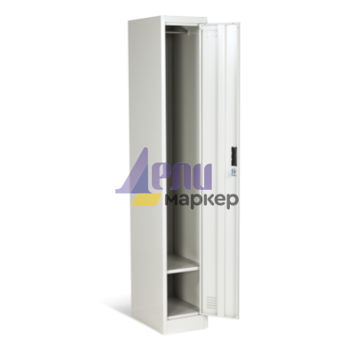 Метален шкаф Carmen CR-1242-1 L - сив