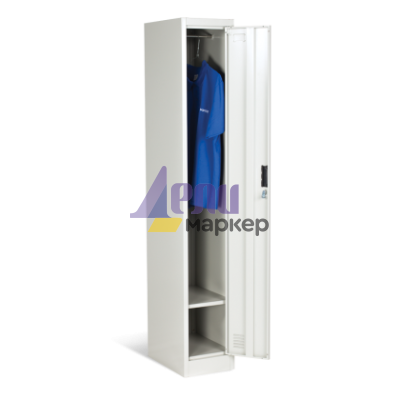 Метален шкаф Carmen CR-1242-1 L - сив