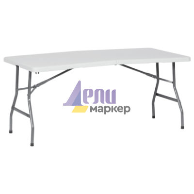 Сгъваемa кетъринг маса Carmen 9941 - бяла