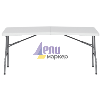 Сгъваемa кетъринг маса Carmen 9941 - бяла