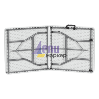 Сгъваемa кетъринг маса Carmen 9941 - бяла