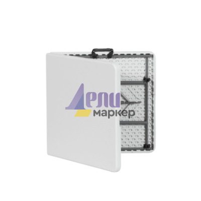 Сгъваемa кетъринг маса Carmen 9941 - бяла