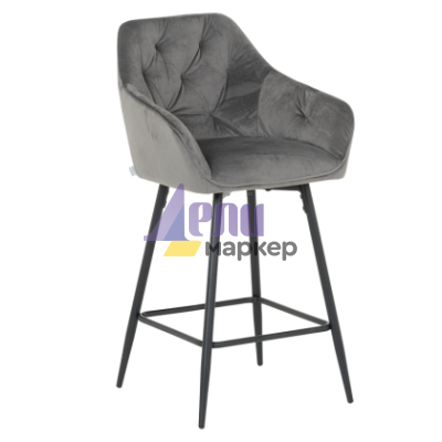 Бар стол LAZIO - сив
