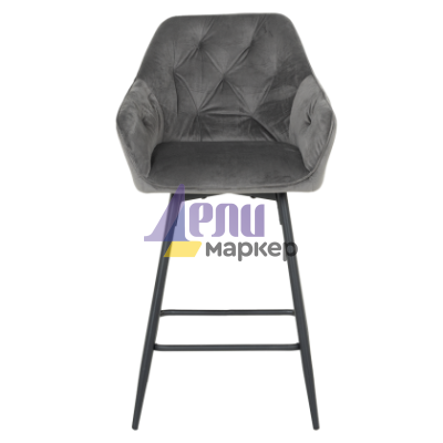 Бар стол LAZIO - сив