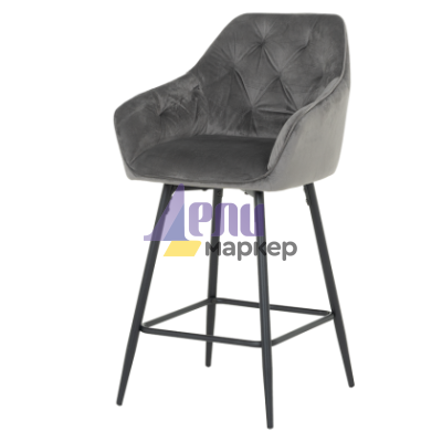 Бар стол LAZIO - сив