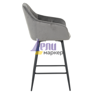 Бар стол LAZIO - сив
