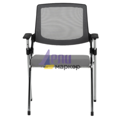 Посетителски стол Carmen 1704 - сив